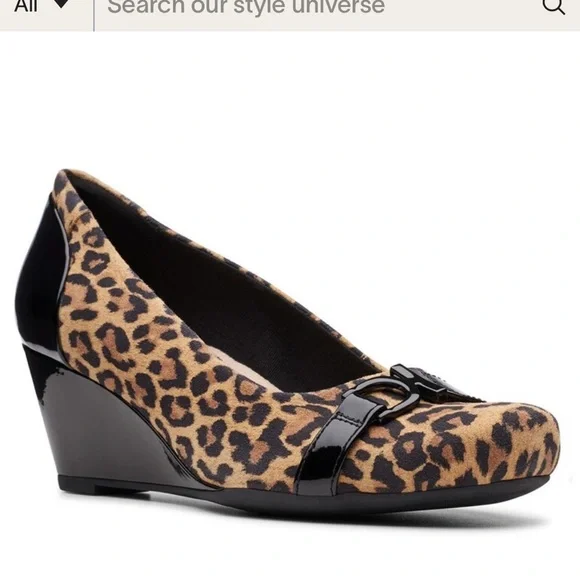 New clarks women Flores Tulip Wedge Pump - Picture 7 of 16